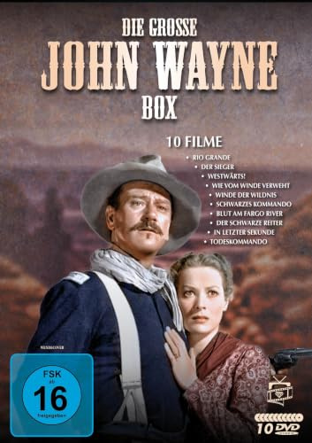 Die grosse John Wayne Box. 10 DVDs.