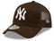 New Era New York Yankees MLB Truckerkappe braun NY-Logo Mesh Snapback Baseball Cap Kinder - Child