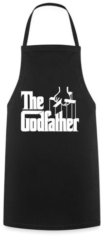 Spreadshirt Der Pate The Godfather Logo Marionette Mafia Film Kochschürze, One size, Schwarz