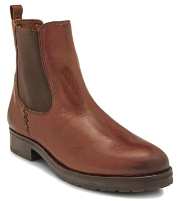 Frye Melissa Doppia Suola Chelsea Donna, Cognac, 40 EU