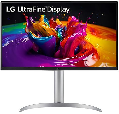 LG Ultrafine 27UQ850-W Monitor 4K UHD de 27 pulgadas (3840 x 2160) con pantalla Nano IPS, relación de contraste 2000:1, DCI-P3 98% (tipo), pantalla VESA HDR 400, AMD Freesync, suministro de energía