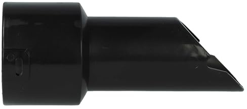 vhbw Hose End Connector Fitting Adapter 32mm Compatible with Numatic RSV130 1, RSV130-11, RSV130, RSB140/1 Vacuum Cleaner, Hose, Black