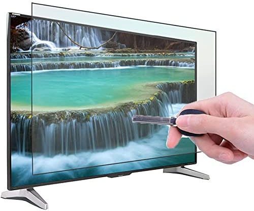 RYGHTTYT Protección contra rayos de televisión Protector de pantalla de TV, 65 pulgadas, 1429 x 804 mm, mate, mate, antirreflejo, para exteriores/interiores, antiluz azul, filtro antipolvo, alivia