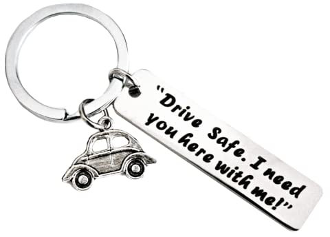 LAC Porte Clef Voiture - Idee Cadeau Anniversaire Homme Original - Cadeaux Papa ou Copain (Métal)