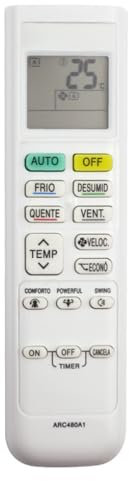 Ailan Control Remoto para Aire Acondicionado DAIKIN, Durabilidad y compatibilidad, ABS Resistente al Desgaste ARC480A1