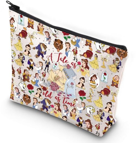 G2TUP Kosmetiktasche, inspiriert von Beaty Beast Story, Geschenkidee für Fans, Märchen-Kulturartikel, Alt wie neu, Modern