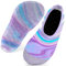 Kinder Badeschuhe Schwimmschuhe Wasserschuhe Mädchen Baby Strandschuhe Aquaschuhe Schnell Trocknend für Beach Pool(Liuli Violett24/25)