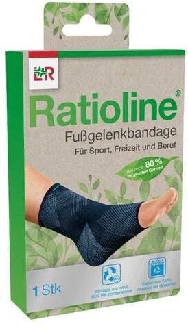 Ratioline Fußgelenkbandage Gr.L 1 St