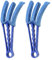 Lot de 2 Outils de Nettoyage pour Stores Vénitiens - Brosse à Griffes et Plumeau en Microfibre - Nettoyeur de Rideaux et Climatisation de Voiture