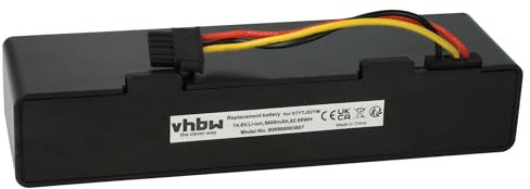 vhbw Batterie Remplacement pour Xiaomi MH1-4S1P-SC, STYJ02YM pour Robot électroménager Noir (5600mAh, 14,4V, Li-ION)