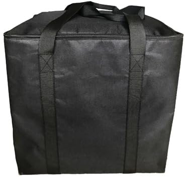 Camping Toilet Storage Bag - Portable Toilet Carrying Case, Outdoor Toilet Carry Bag | Portable Camping Toilet Storage Bag, Nylon Toilet Protector Cover for Camping Motorhome Rv Travel, Black