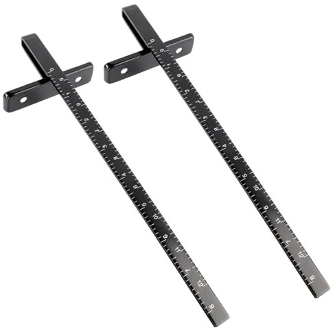 164095-8 Circular Saw Guide Rip Fence Kit Metal Rip Fence Edge Guide Tool Part Fits for Circular Saws 5005BA, 5007NB, 5057KB, 5046DwB, 5621DWA (2pcs)