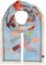 FRAAS Stola Damen mit Streifen- 65 x 180 cm - in Seidenmischung - leichter Schal für den Sommer