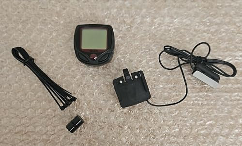 Contachilometri Bici Senza Fili 20 Funzioni IP54 Impermeabile, Computer di Bicicletta Schermo LCD Display Retroilluminato, Tachimetro La Ciclocomputer per Distanza di Tracciamento, Velocità