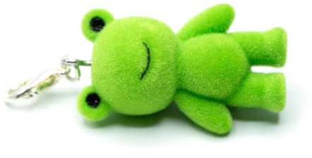 Miniblings Frosch Charm Flock Froschkönig Prinz Fröschchen versilbert | Sorgfältig in Berlin gefertigt, mit Kinder, sorgfältig von Hand montiert