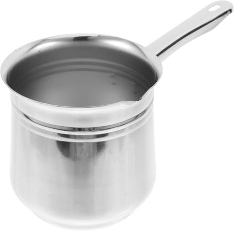 ERINGOGO Caffettiera Turca Acciaio Inossidabile Con Beccuccio Per Caffè Filtro Facile Da Pulire e Manutenzione Perfetta Per Uso Quotidiano e Riunioni