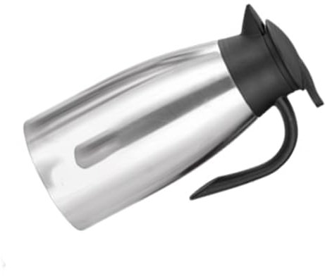 aqxreight 50 Oz Thermal Coffee Carafe Stainless Steel Insulated Kettle with 1.5L Capacity for Hotel Restaurant Tea House