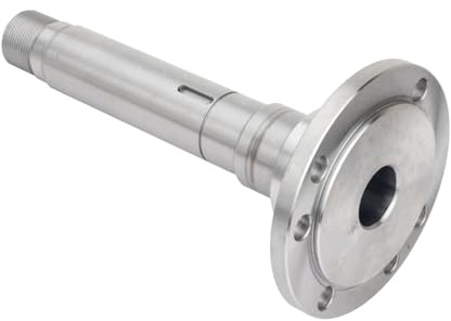 TIEOAXFT MT3# Spindel mit Spannfutterflansch 100 mm for Sieg SC4 Drehmaschine Ersatzteile