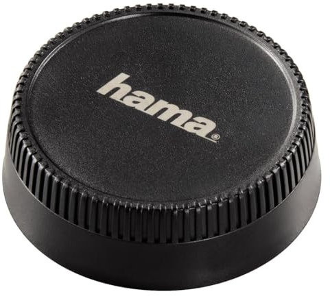 Hama Objektiv-Rückdeckel für Nikon, Drehbar, Schwarz