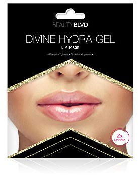 BEAUTYBLVD Divine Hydra-Gel Lip Mask Pack, Plump, Tighten, Smooth & Hydrate