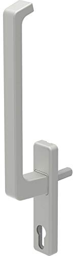 GU HS Drehgriff DIRIGENT, einseitig, mit PZ, Alu silber eloxiert