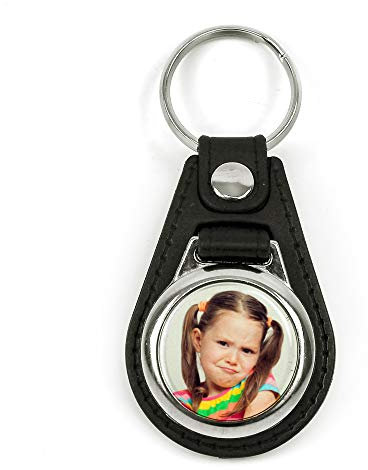 LolaPix Porte-clé métallique Duero personnalisé avec Photo, Image ou Texte. 1 côté. Un Cadeau Unique, Original et Exclusif. Plusieurs modèles.
