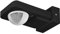 ORNO CR-259 Detecteur de Mouvement avec Capteur Crépusculaire 1200W Max. Compatible avec Les LEDs IP65 Etanche (Noir)