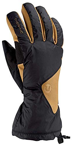 Therm-ic Gants Ski Extra Warm Handschuhe, Schwarz/Braun, FR : XXS (Taille Fabricant : 3XS-6,5)