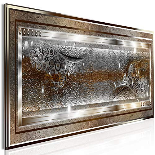 decomonkey Bilder Abstrakt 150x50 cm 1 Teilig Leinwandbilder Bild auf Leinwand Vlies Wandbild Kunstdruck Wanddeko Wand Wohnzimmer Wanddekoration Deko Modern Kunst