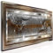 decomonkey Bilder Abstrakt 150x50 cm 1 Teilig Leinwandbilder Bild auf Leinwand Vlies Wandbild Kunstdruck Wanddeko Wand Wohnzimmer Wanddekoration Deko Modern Kunst