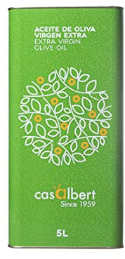 Casalbert. Huile d'Olive Vierge Extra. Pressée à Froid. Huile Olive Espagnole Bidon 5L
