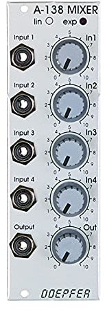 Doepfer A-138a Mixer linear - Mixer Modular Synthesizer
