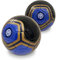 Mondo Toys - Pallone da Calcio Cucito INTER PRO - Prodotto Ufficiale - misura 5 - 400 g - colore Nero Azzurro - 13402