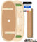 Bold38 Balance-Board mit Rutschfester Kork und Premium Holz-Brett - Balance Board Erwachsene inkl. Rolle - Surf & Fitness Gleichgewichtsboard für gemeinsames Training