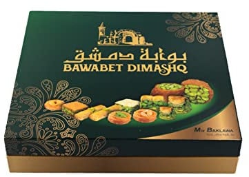 Bawabet Dimashq Mix Baklava 400g / Luxus Gebäck bestehend aus 6 Sorten / Feinste Kreation aus den beliebtesten Produkten