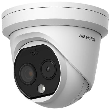 Hikvision Caméra IP Thermique et Optique 4MP Fixe IR 15 m