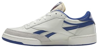 Reebok Herren Club C Revenge Vintage Sneaker, Chalk Collegiate Royal Excellent Red, 47 EU