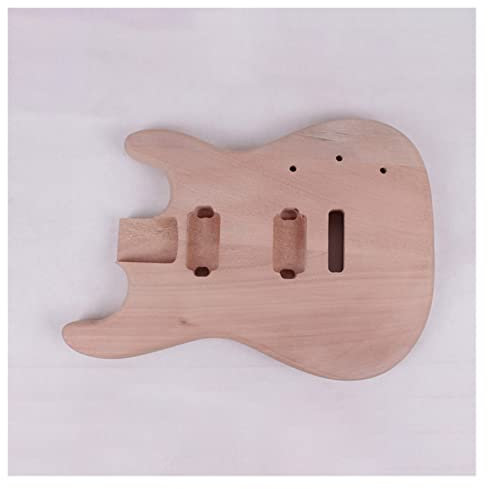 Unvollendeter Korpus der E-Gitarre DIY Bausatz E-Gitarre