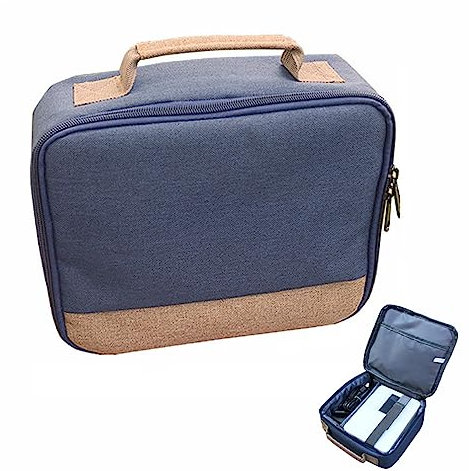 Borsa Accessori Elettronici,Cable Organizer Antiurto Impermeabile,Borsa universale per il trasporto di proiettori per mini proiettore,compatibile con la maggior parte dei principali proiettori.