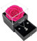 Wonvin Collection Geschenke für Frauen,Ewige Echte Rose mit Herz Halskette und Ohrringe aus 925 Sterlingsilber, Infinity Rosen Geschenkbox für Valentinstag, Muttertag, Weihnachten (Rose)