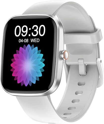 Montre Connectée Femme Homme, 1.91 HD Smartwatch avec Appel Bluetooth, IP68 Étanche Montre Connectee avec 110+ Sportifs, Moniteur de Fréquence Cardiaque/SpO2/Sommeil,Montre Podomètre pour Android iOS
