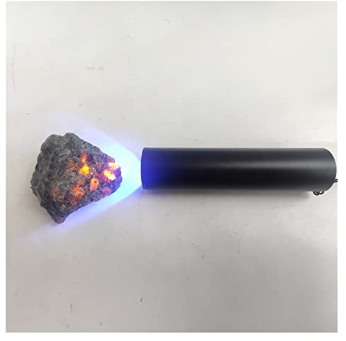BIANMTSW Lampe ultraviolette en Pierre de feu à Flamme Brute en Cristal Naturel spéciale for Lampe de Poche UV 365nm Collections de la Maison