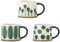 Bloomingville CREATIVE COLLECTION Linora - Set di 3 tazze, in gres porcellanato, dimensioni 11 x 8,5 cm, 450 ml
