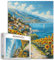 Tucocoo Sonnenblumen-Stadtlandschaft-Puzzles für Erwachsene, 1000 Teile, Ozeanlandschaft, Kunst-Puzzle, 70 x 50 cm, buntes DIY-Puzzle, Heimdekoration, Geschenke, Familienpuzzle, perfekt für