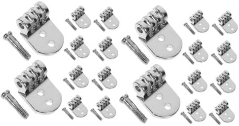 Healeved 20 Sets Glasses Repair Parts Sunglasses Hinges Tools Replacement Eyeglasses Hinge Glasses Supplies Glasses Repair Tool Eyeglass Repair Hinges Eyeglass Hinges Small Zinc Alloy