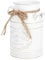 HOLIDYOYO Vase Vintage Métal Galvanisé Conteneur Décoratif pour Fleurs Élégant Pot De Fleurs Rustique pour Maison De Rangement Pratique Et Esthétique
