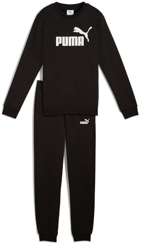 PUMA Jungen Ess No.1 Logo Crew Sweat Suit Fl B Trainingsanzug (1er Pack)