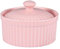 COLLBATH Backschalen Auflaufform aus Porzellan Dessertschalen Crème Brûlée Auflaufförmchen Creme Brot Zinn trifle schüssel pudding schalen Backschüssel aus Keramik schicke Suppentassen Rosa