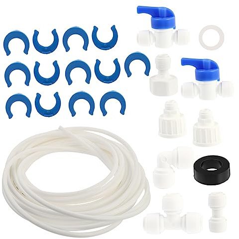 UTHCLO Water Pipe Joint for Water Tubing Humidifier Installation Kit Hose for Refrigerator