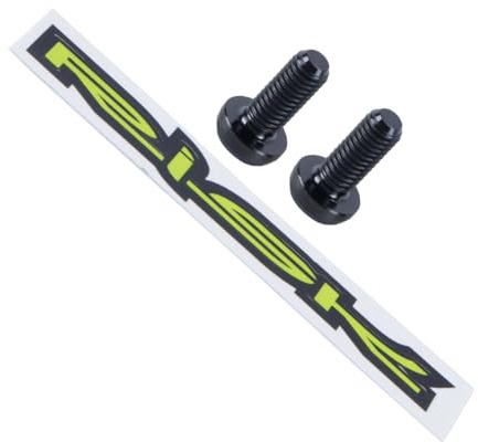Hoite M5 Titanschrauben, 2er-Pack M5 x 12 mm Flaschenhalter-Befestigungsschraube, Linsenkopfschrauben aus Titanlegierung mit Innensechskant für MTB, Rennrad